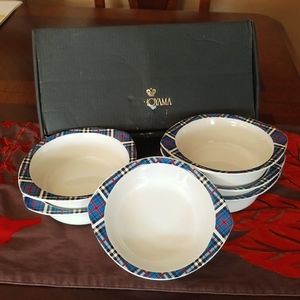 Vintage ⛩ Momoyama ⛩ Fashion Craft Soup Bowls